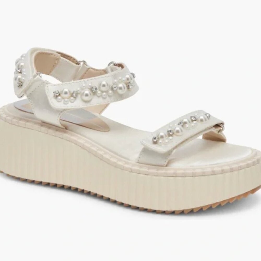 Dolce Vita Debra Pearl Platform Sandal